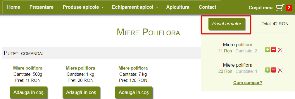 Mergi la forumularul de trimitere comanda